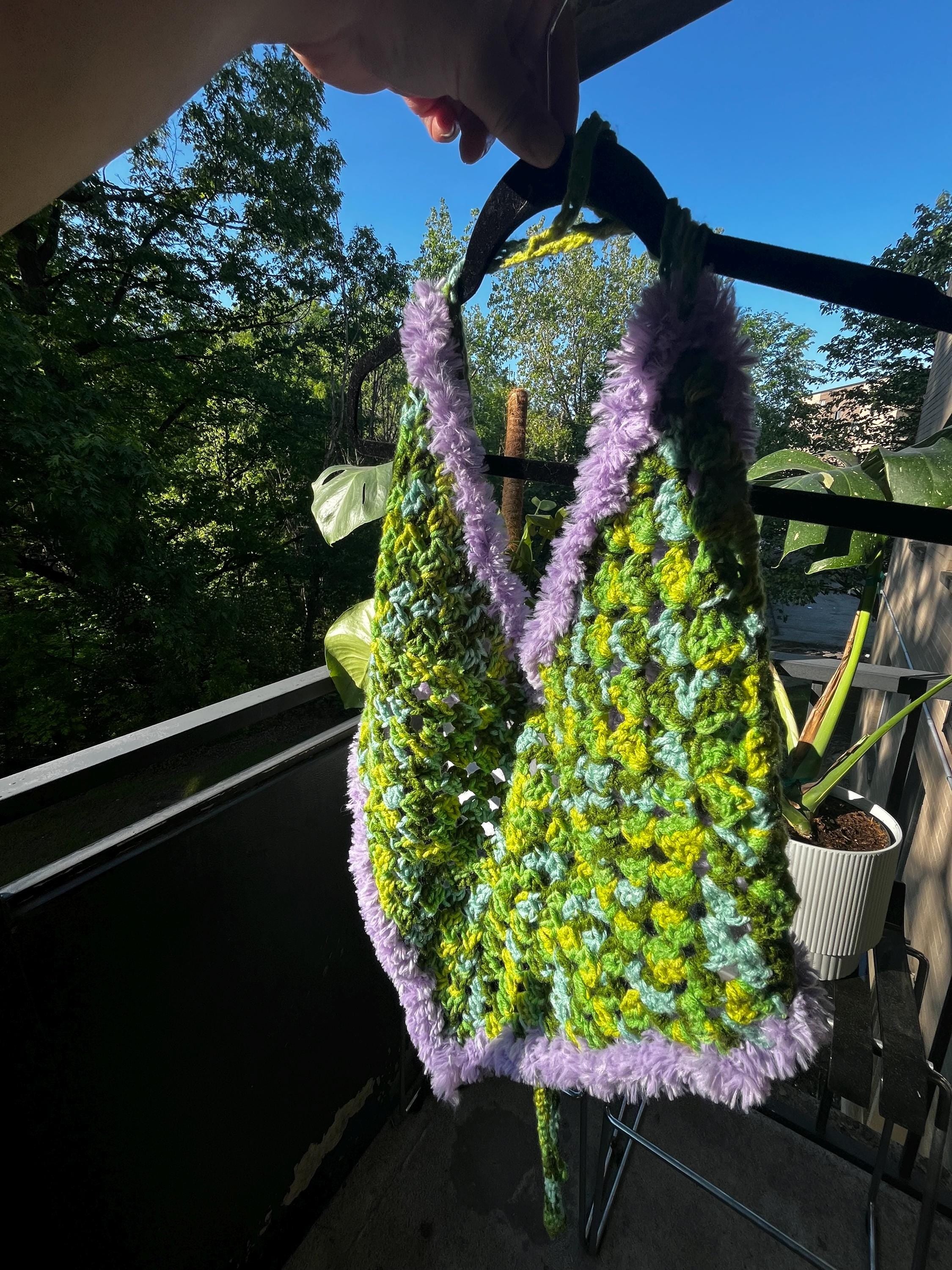 Crochet Sweetheart “Earth Goddess” Summer Crop Top