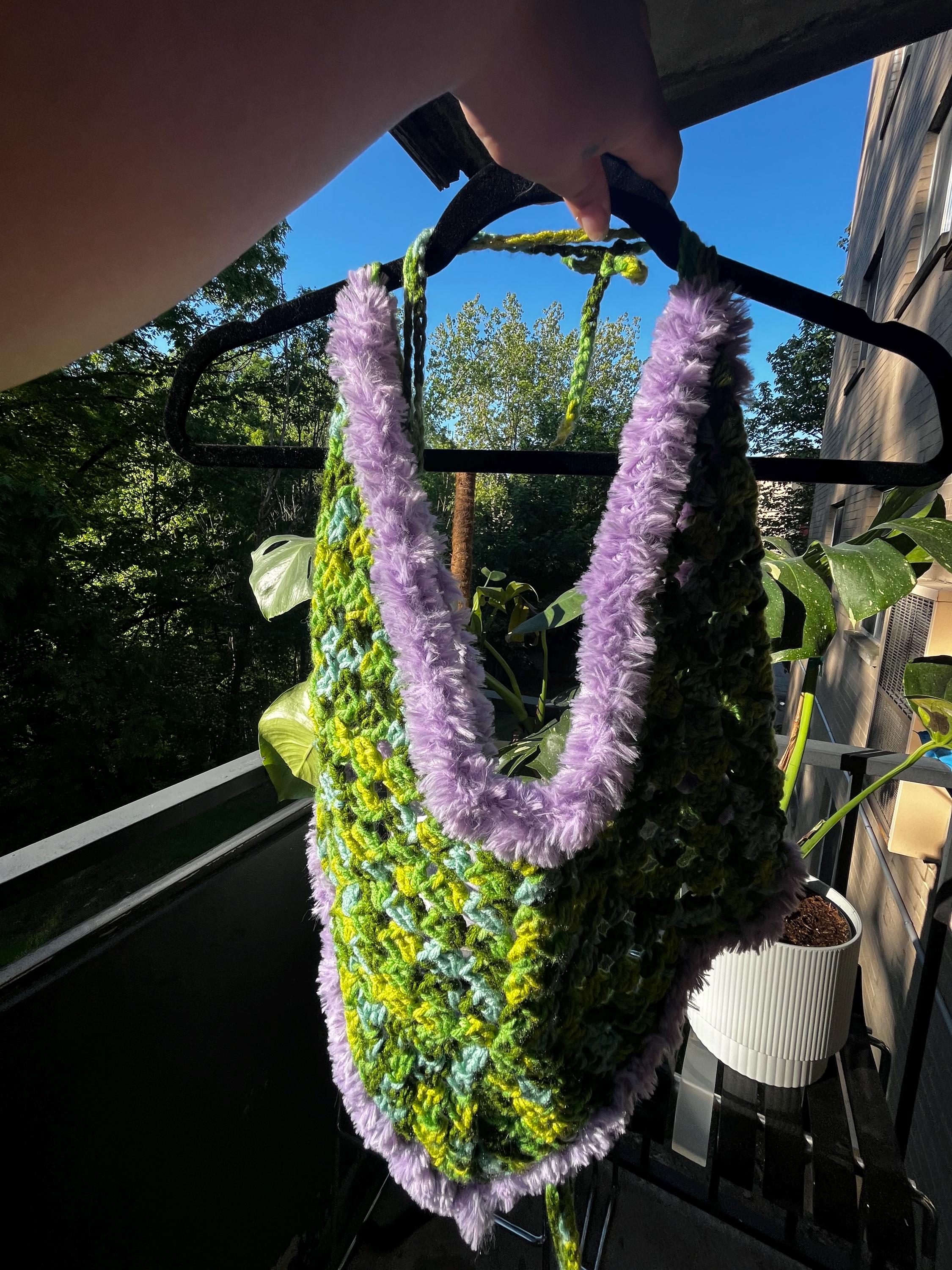 Crochet Sweetheart “Earth Goddess” Summer Crop Top