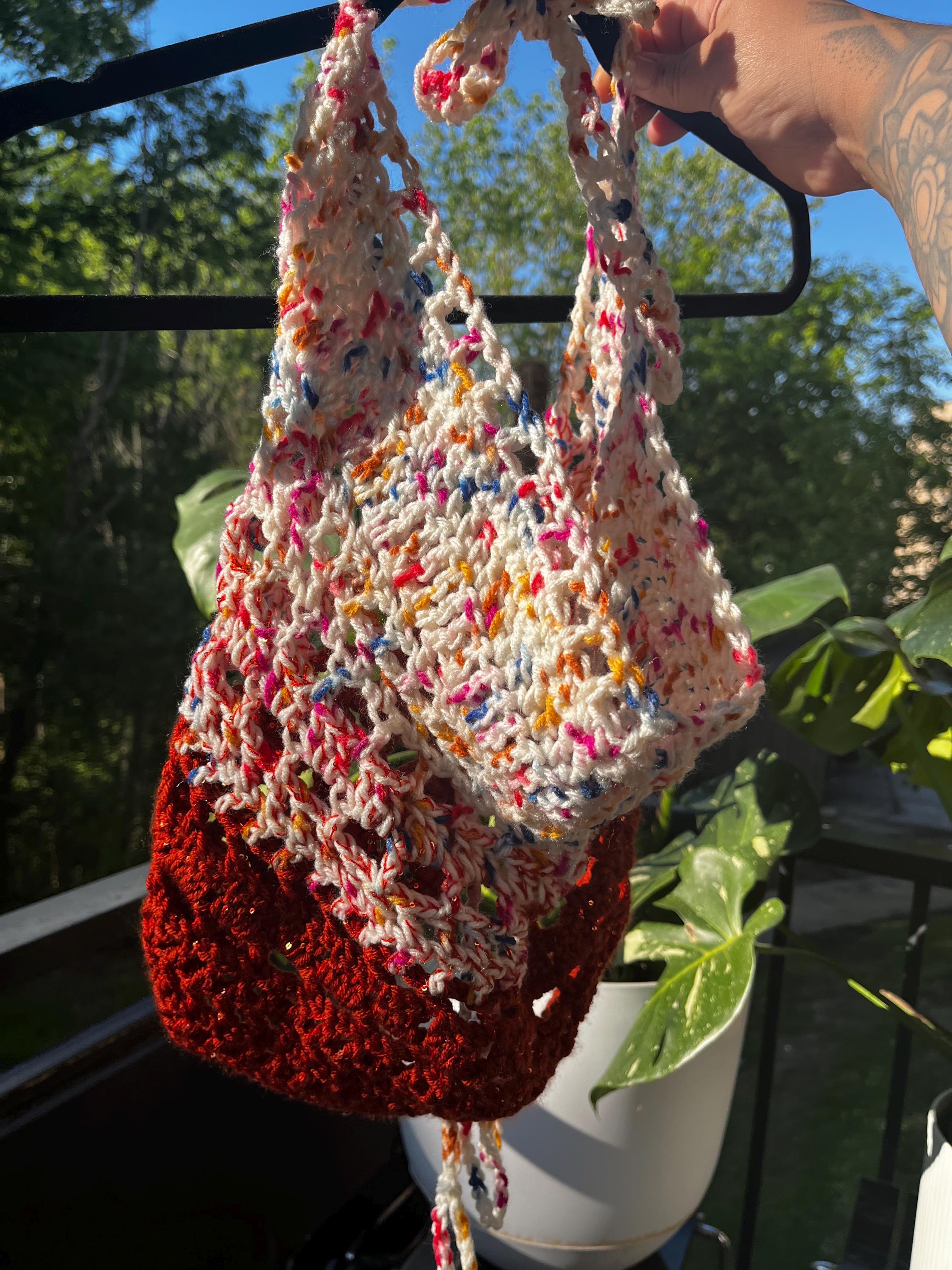 Crochet Scoop Neck “Boho Baddie” Summer Crop Top