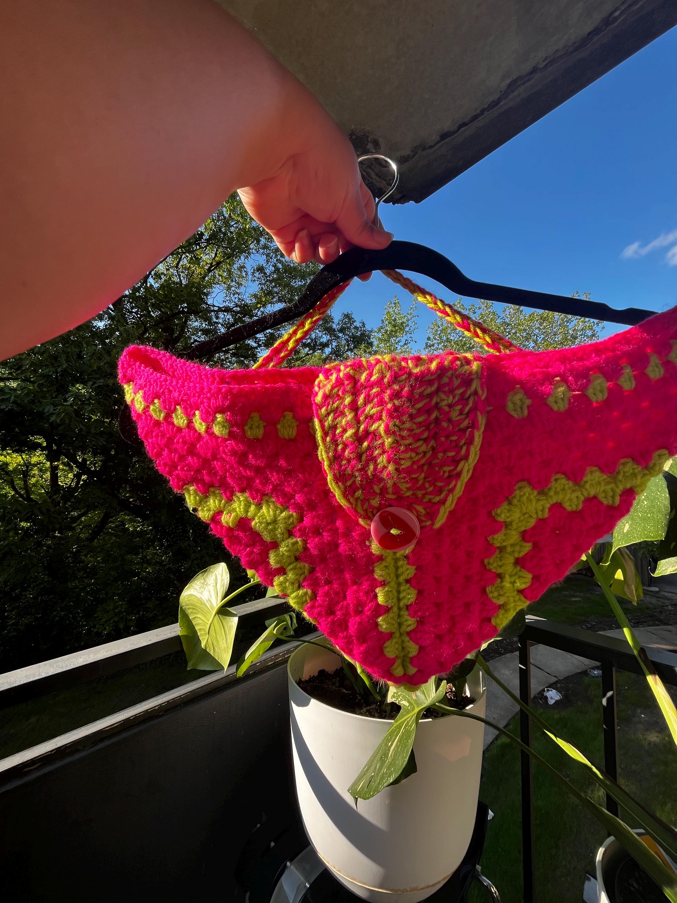 Crochet “Rave Girlie” Bag