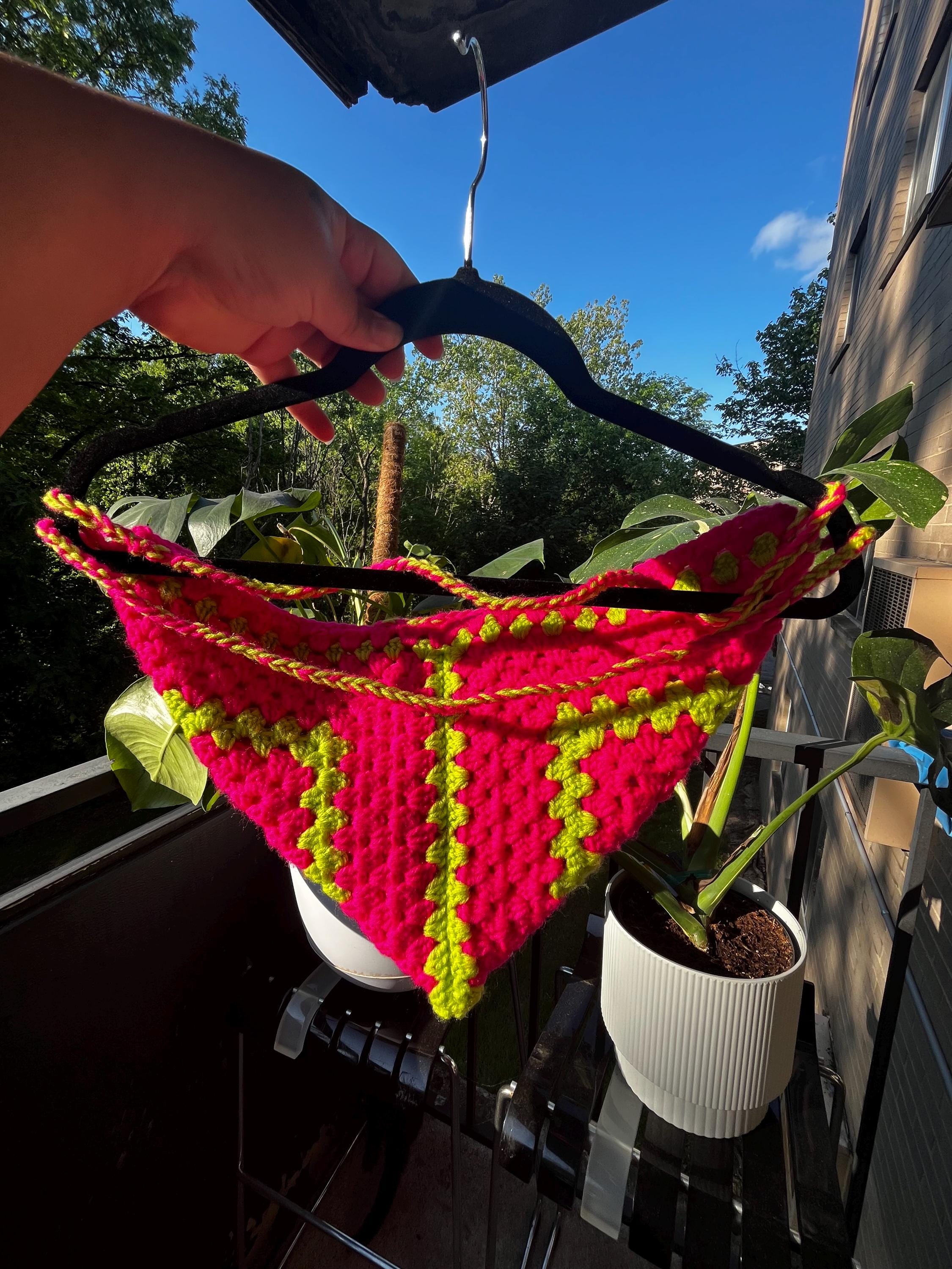 Crochet “Rave Girlie” Bag