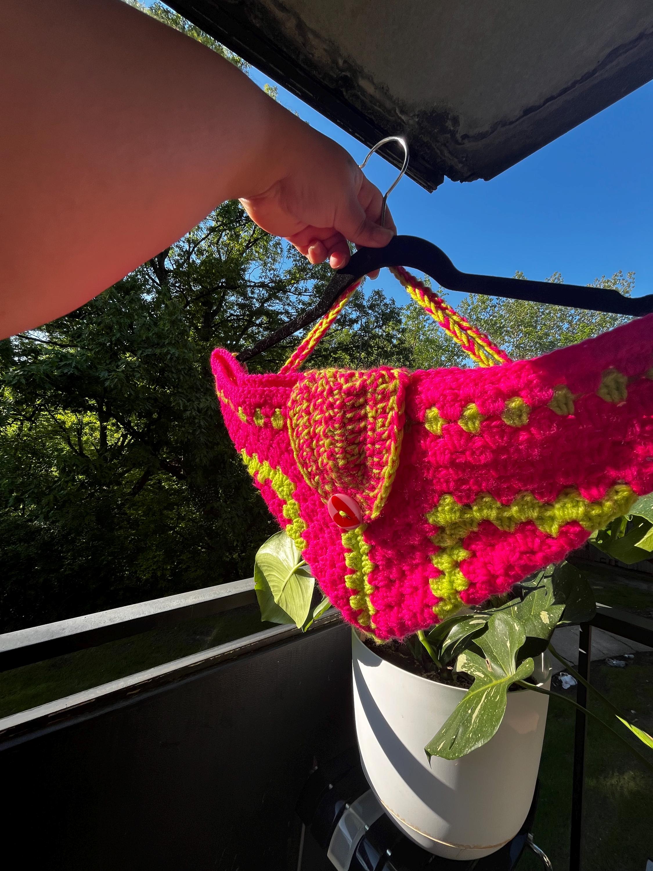 Crochet “Rave Girlie” Bag