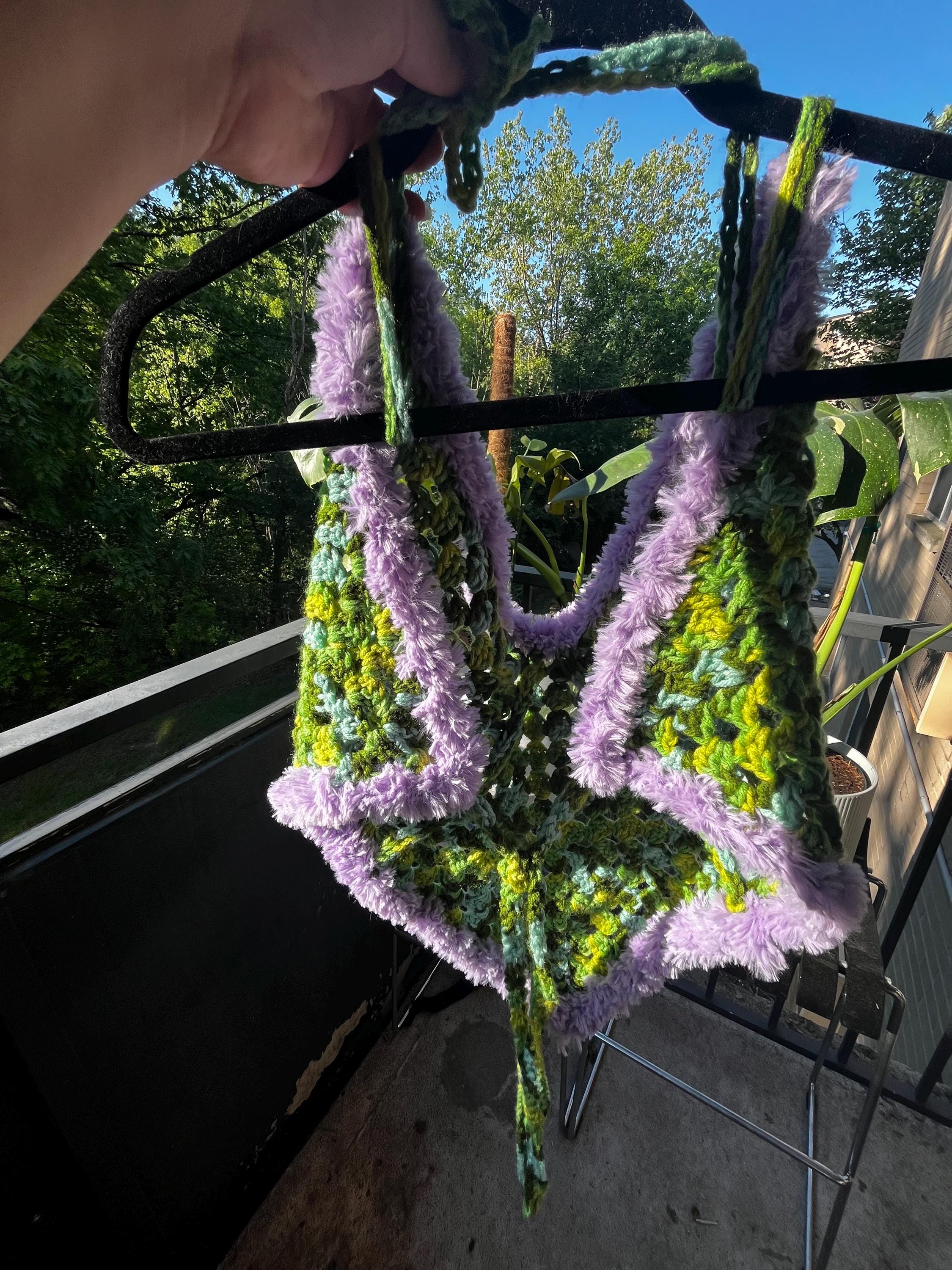 Crochet Sweetheart “Earth Goddess” Summer Crop Top